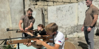 Для кадетов Скадовской школы провели занятие по пулевой стрельбе - Херсонское агентство новостей