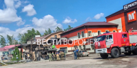 Появились подробности пожара на трассе М-4 «Дон» под Воронежем - ГТРК Воронеж