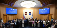 Заслуги перед регионом и страной: в Ленобласти прошла церемония вручения госнаград - Законодательное собрание ЛО