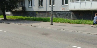 На улице Дзержинского в Калининграде образовался провал на дороге - NewKaliningrad.Ru