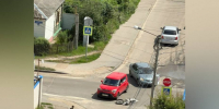 В Воронеже на улице Черняховского столкнулись Kia и мотоциклист - РИА Воронеж