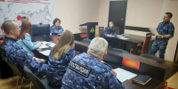 Росгвардейцы Калужской области прошли проверку профессиональной подготовки в формате круглого стола - Росгвардия