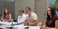 В министерстве курортов, туризма и олимпийского наследия Краснодарского края обсудили доработку и утверждение итоговых материалов индивидуальных эскизов пляжных территорий - Министерство курортов