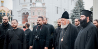 Иерархи Антиохийской Православной Церкви и студенты Богословского института имени Иоанна Дамаскина при Баламандском университете посетили Лавру и Академию - Духовная академия