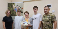 в Ступино поздравили детей погибшего участника СВО - Городской округ Ступино