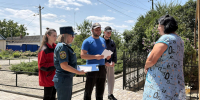 В станице Луковская прошёл масштабный противопожарный рейд - ГУ МЧС