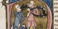 Удаление зубов, «Omne Bonum», Лондон (1360–1375) © Изображение является общественным достоянием - Yuga.Ru