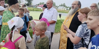 Ардатовское благочиние встретило крестоходцев, следующих в Дивеево - Выксунская епархия