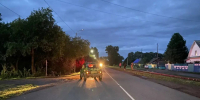 Под Красноярском отцу грозит уголовное дело из-за аварии сына на питбайке. Фото: ГАИ Красноярского края - Седьмой канал