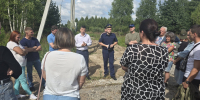 В рамках расследования уголовного дела состоялась встреча с жителями села Госсортучасток Малоярославецкого муниципального округа - Следственный комитет