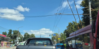 Авария в районе Комсомольского парка в Туле собрала огромную пробку - Молодой коммунар