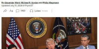 WSJ: Трамп приказал готовить удары по Ирану - Донецк Медиа