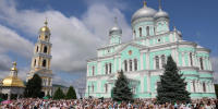Патриарх Кирилл совершил литургию в Дивееве - НТА-Приволжье