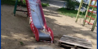 На некатись-горку пожаловались жители двора в Воронеже - Bloknot-Voronezh.Ru