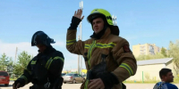 Новгородские пожарные выявили самого быстрого в подъёме с штурмовой лестницей - 53news.Ru