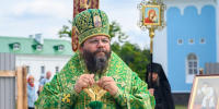 Слово митрополита Псковского и Порховского Матфея на освящении закладного камня колокольни Никандровой пустыни - Псковская епархия