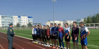 В Муравленко прошли соревнования по лёгкой атлетике в зачёт спартакиады среди подразделений Ноябрьского пожарно - спасательного гарнизона - МЧС