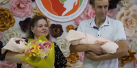В Белгородском округе поздравили семью с рождением двойни - Сетевое издание Знамя 31