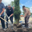 Глава Верхнеуслонского района и местные жители высадили 20 елей - Волжская новь