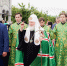 Святейший Патриарх Кирилл совершил Божественную литургию в Серафимо-Дивеевском монастыре - Вознесенский печерский мужской монастырь