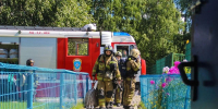 В Петербургском пожарно-спасательном колледже прошли тренировочные учения - Петербургский дневник