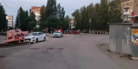 В Коми водитель иномарки не справился с управлением и протаранил дорожный каток - Pg11.Ru