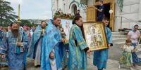 К молитве в честь явления Богородицы на Амуре присоединились паломники из Хабаровского края - Teleport2001.Ru