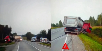 Две девочки пострадали в ДТП с грузовиком в Новосибирском районе - КП-Новосибирск