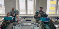 Красноярские десантники встретили свой праздник в донорских креслах - Газета Красноярский рабочий