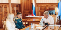 Алексей Цыденов встретился с полным кавалером Георгиевского креста из Бурятии - ИА Байкал-Daily