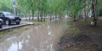 Дороги Нижневартовска уходят под воду - Местное время