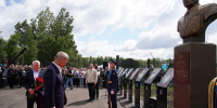 В Башкирии открыли бюст Героя Советского Союза Василия Маргелова - Аургазинский вестник