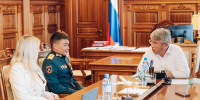 Глава Бурятии встретился с полным кавалером Георгиевского креста Николаем Куменовым - Infpol.Ru
