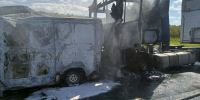 В Ставропольском районе произошло возгорание двух транспортных средств - Центр по делам гражданской обороны, пожарной безопасности и чрезвычайным ситуациям