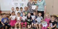 Воспитанников детского сада «Ладушки» навестила наш врач-стоматолог Ирина Варавина - Окружная больница