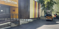 У двух библиотек Йошкар-Олы появилось новое асфальтовое покрытие - Газета Йошкар-Ола