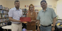 В сельской библиотеке Динского района появилось новое оборудование - Единая Россия