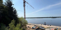Глеб Никитин проверил строительство гостиницы на набережной Городца - НИА Нижний Новгород