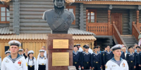 В Костроме установили бюст адмирала, подаренный меценатами - Kostroma.Today