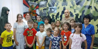 В музее СВО Новоузенска прошел урок «Разговоры о важном».. - Новоузенский район