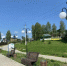 В Никольске завершили девятый этап благоустройства набережной в городском парке - OnlineVologda.Ru