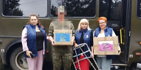 Партийцы передали гуманитарную помощь в прифронтовой госпиталь - Единая Россия