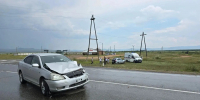 На трассе в Бурятии столкнулись две легковушки - Газета Номер один