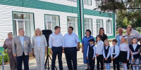 В селе Закладное Романовского района открыли школу после капитального ремонта - Администрация Алтайского края