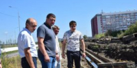 Глава Кургана Антон Науменко проинспектировал ремонты проблемных участков теплосетей - Новый мир