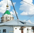 На храме Архистратига Михаила появились купол и шатровая крыша - Газета Сельская правда