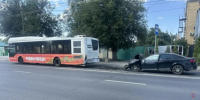 В Волгограде при столкновении с автобусом погибла пассажирка иномарки - Родной город Волгоград