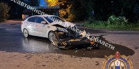 Под Новомосковском автомобиль сбил мотоцикл с двумя несовершеннолетними - ГТРК