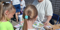 Книжный дворик на Дне села Кичменгский Городок - Межпоселенческая ЦБ