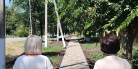 Благоустройство села Султан. - Андроповский район